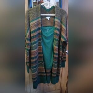 Cato cardigan with matching Tank